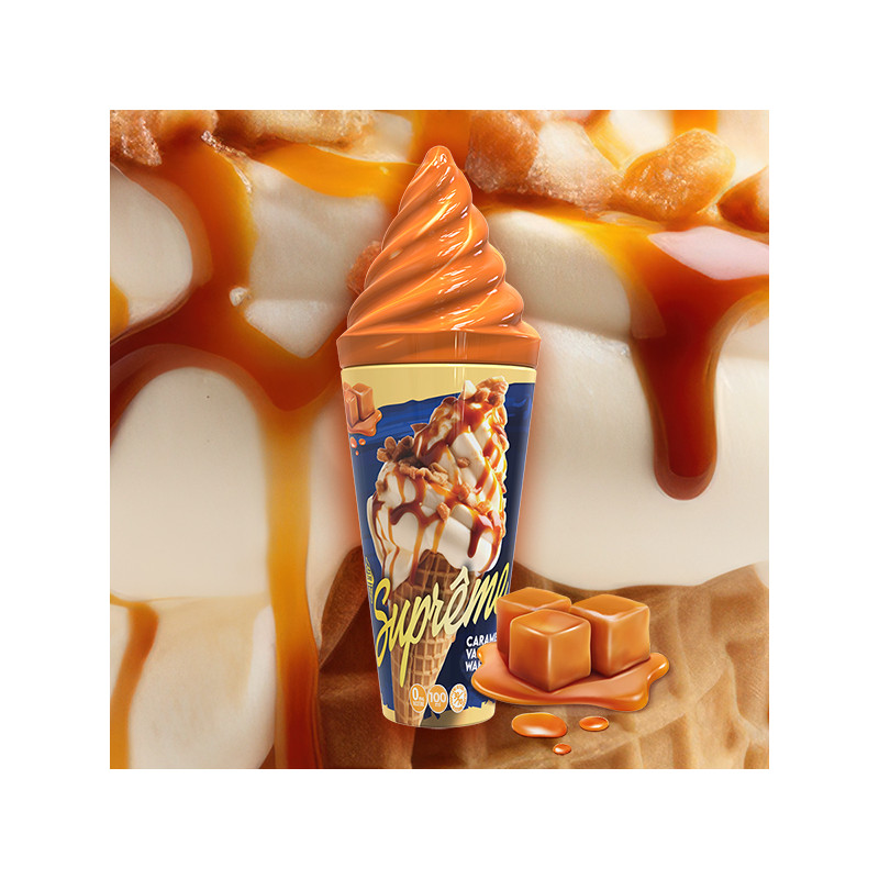 Caramel Vanilla 100ml Suprême - E-cone - Vape Maker