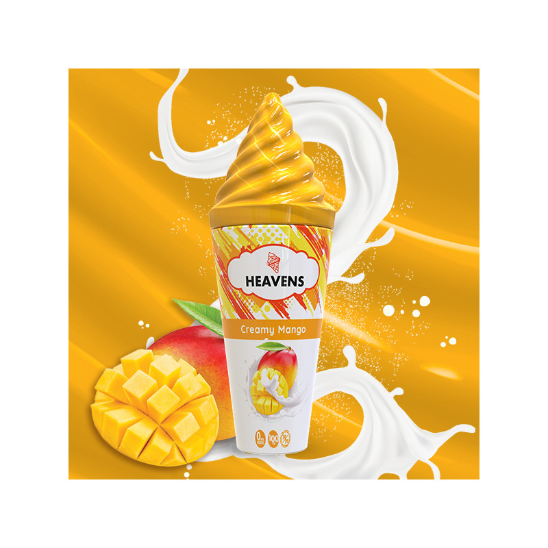Creamy Mango 100ml Heavens - E-cone - Vape Maker