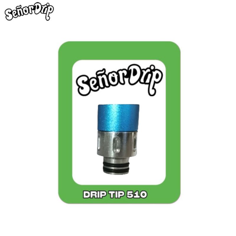 Drip Tip 510 Aluminium (Purple) - Señor Drip Tip
