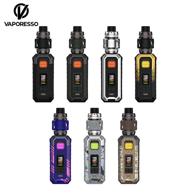 Kit Armour S iTank T 100W (Cyber Gold) - Vaporesso