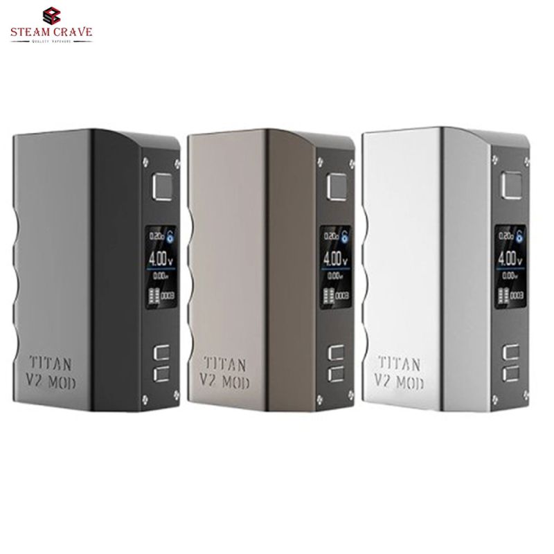 Box Titan V2 (Silver) - Steam Crave