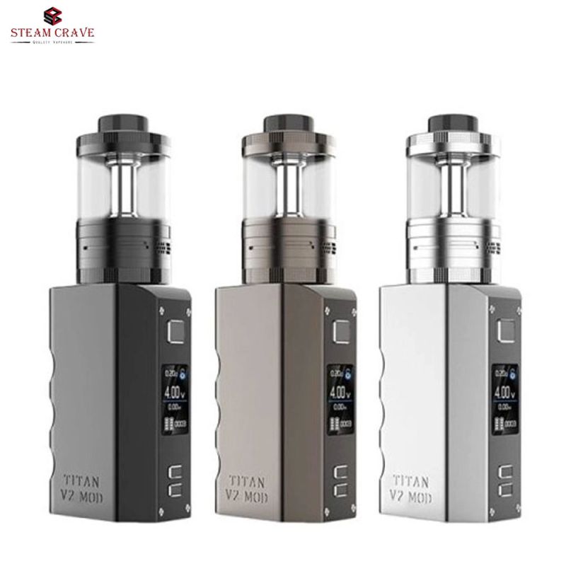 Kit Titan Combo V2 (Silver) - Steam Crave