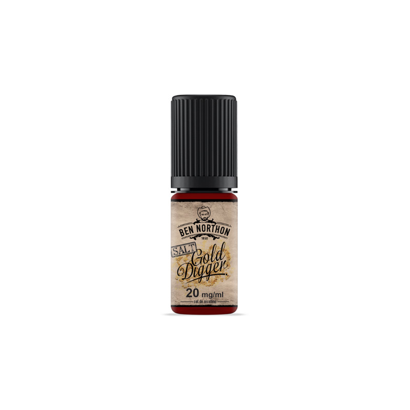 Gold Digger Salt 10ml (Nicotine:10 mg/ml) - Ben Northon
