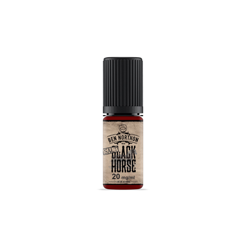 Black Horse Salt 10ml (Nicotine:10 mg/ml) - Ben Northon