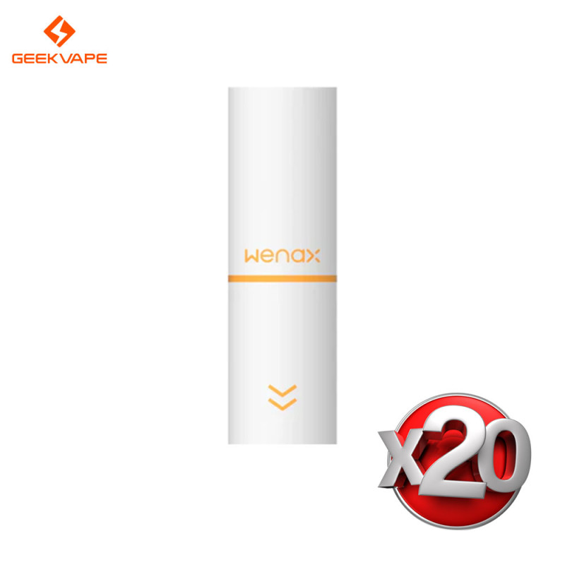 Filtres papier Wenax M1 (20pcs) (White) - GeekVape