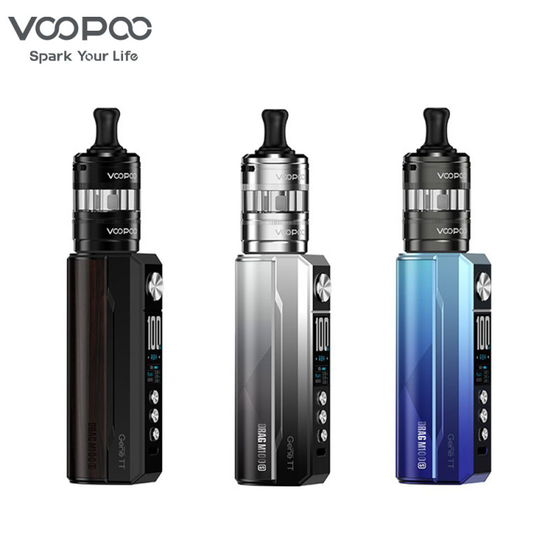 Kit Drag M100S PnP-X MTL (Cyan Blue) - Voopoo