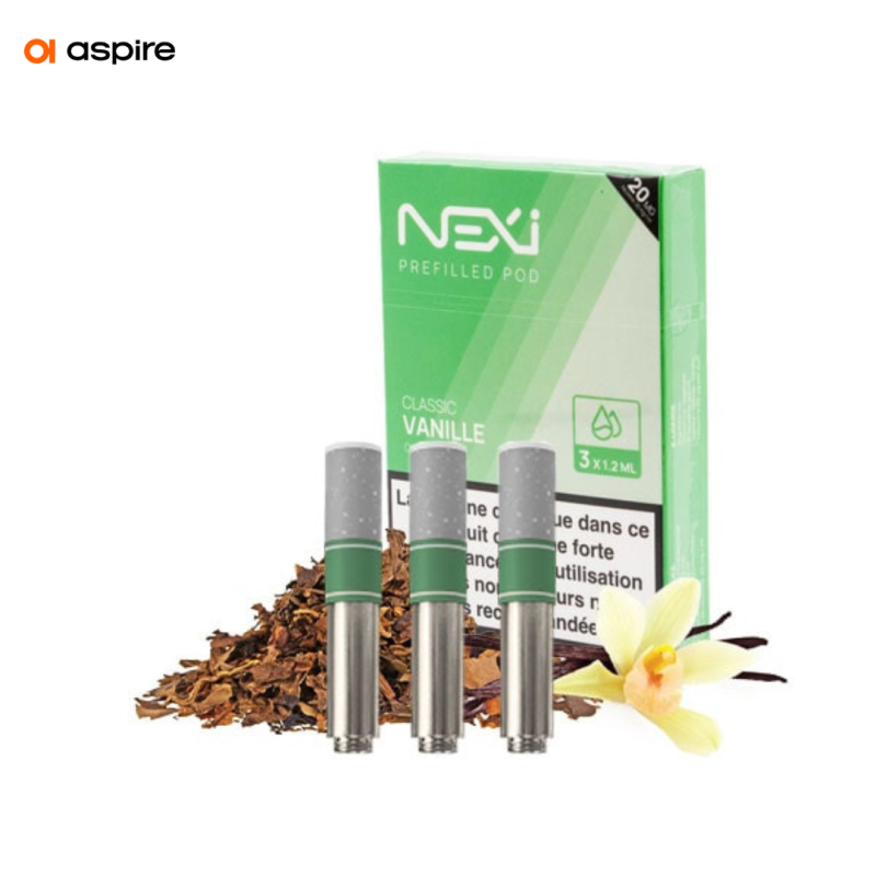 Cartouches Nexi One Classic Vanille (3pcs) (20mg) - Aspire