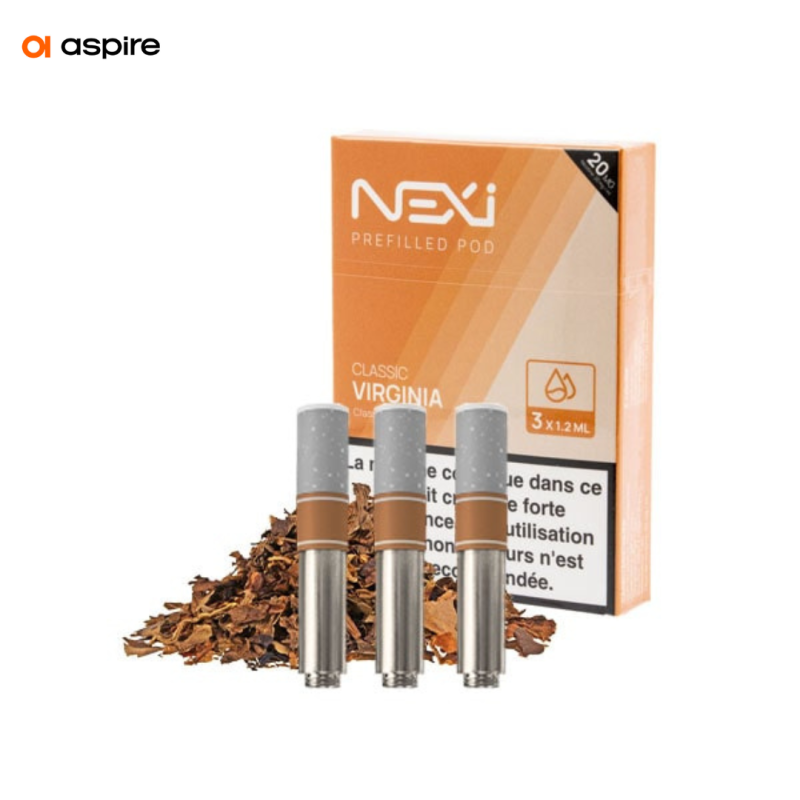 Cartouches Nexi One Classic Virginia (3pcs) (20mg) - Aspire