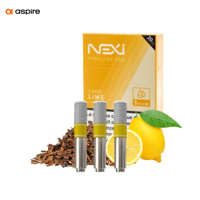 Cartouches Nexi One Classic Lime (3pcs) (20mg) - Aspire