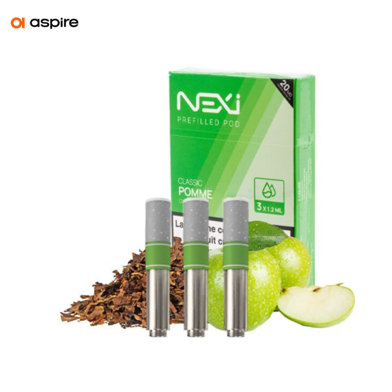 Cartouches Nexi One Classic Pomme (3pcs) (20mg) - Aspire