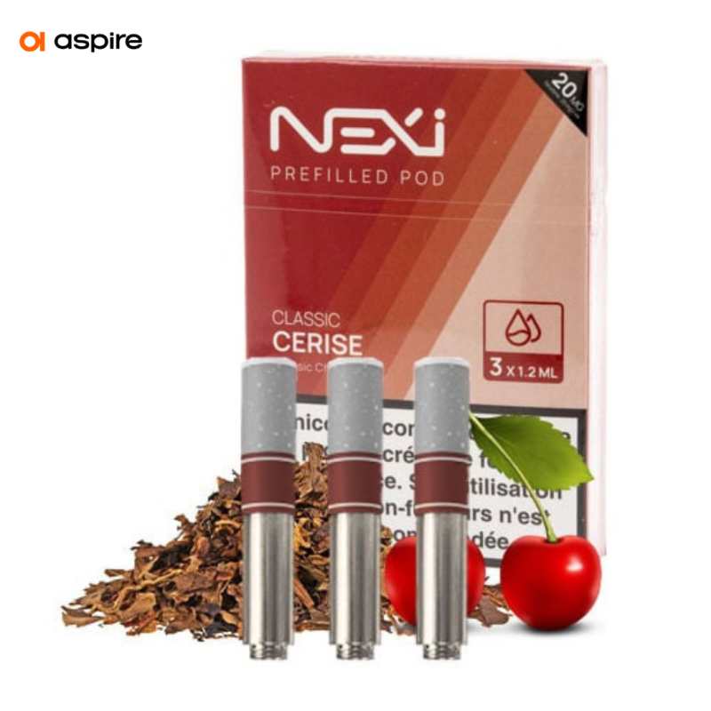 Cartouches Nexi One Classic Cerise (3pcs) (20mg) - Aspire