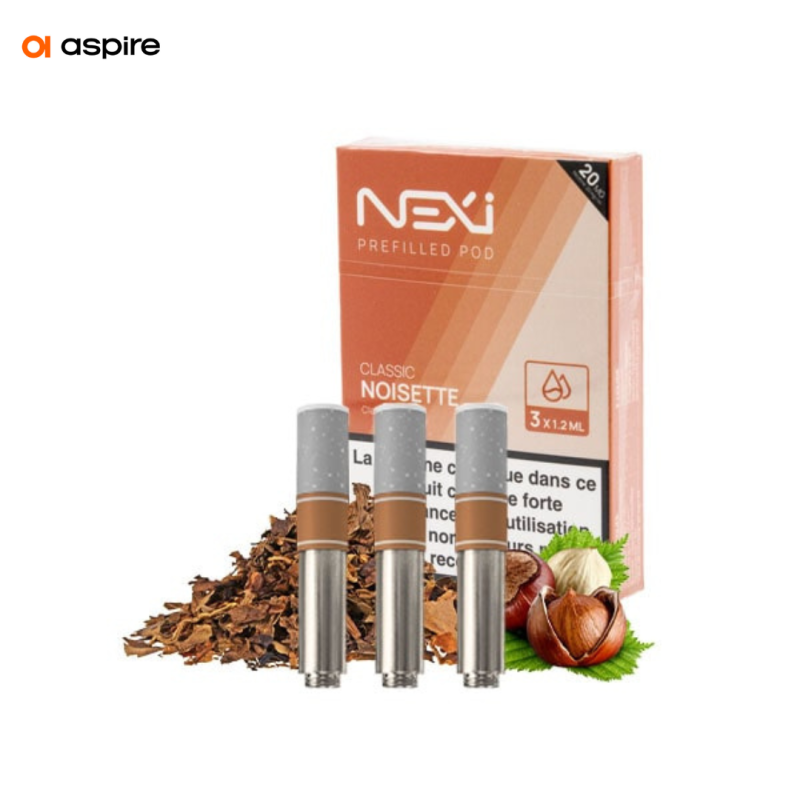 Cartouches Nexi One Classic Noisette (3pcs) (20mg) - Aspire