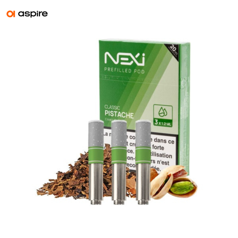 Cartouches Nexi One Classic Pistache (3pcs) (20mg) - Aspire