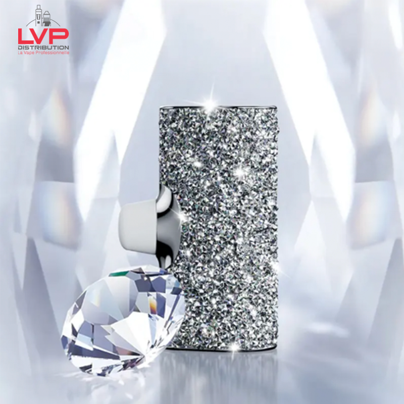 Batterie rechargeable Résine Diamant 5000mAh (Noir) - LVP