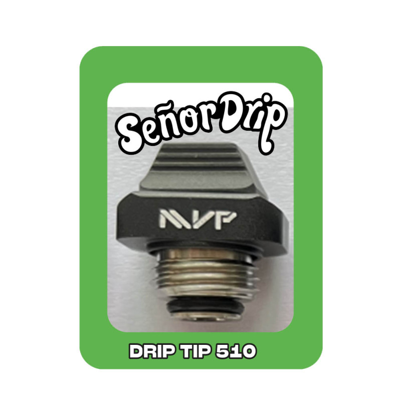 Drip Tip AIO MVP (Black) - Señor Drip Tip