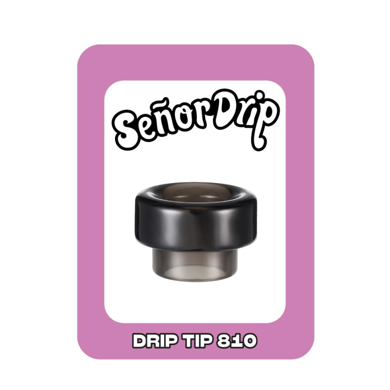 Drip Tip 810 Nitrous (Yellow) - Señor Drip Tip