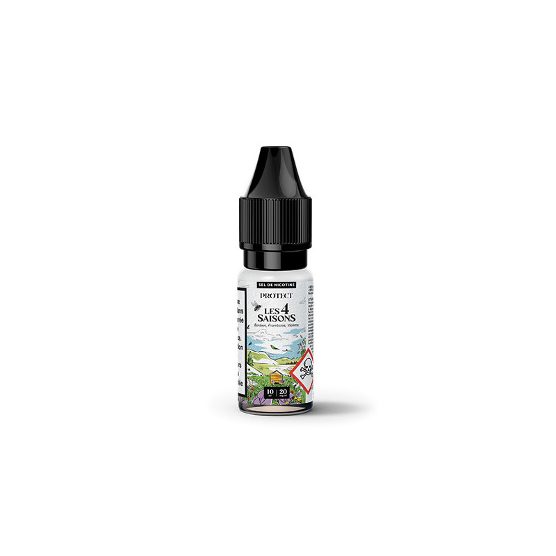 Bonbon Framboise Violette Salt 10ml Printemps (Nicotine:20 mg/ml) - Protect
