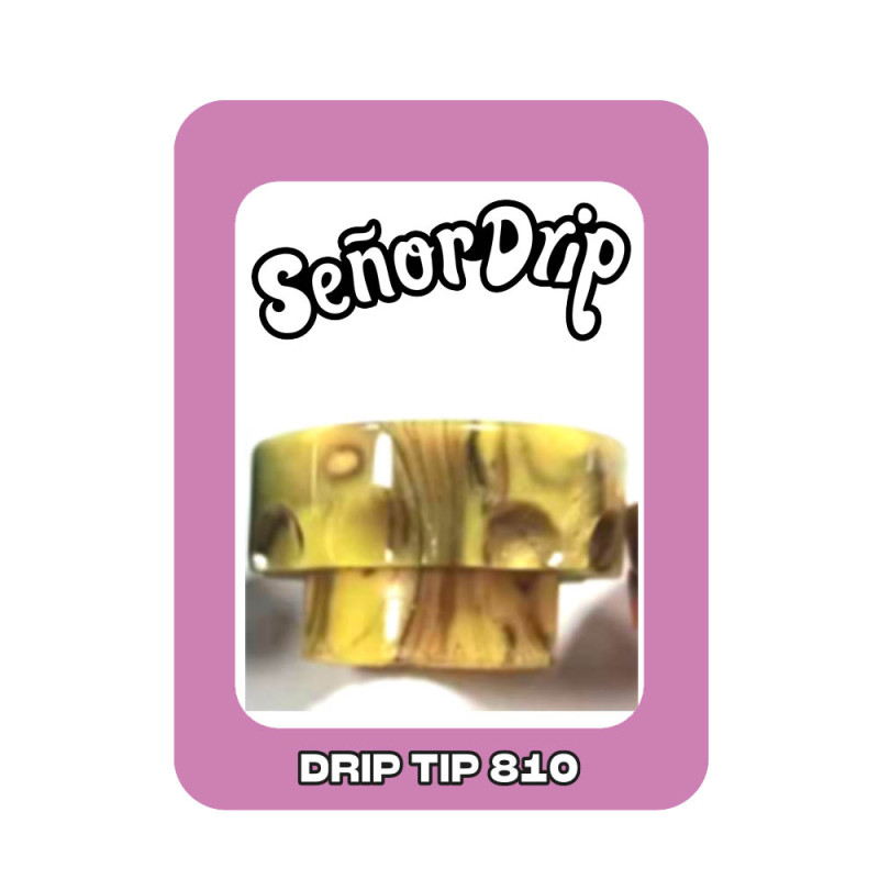 Drip Tip 810 Lace (Light Blue) - Señor Drip Tip