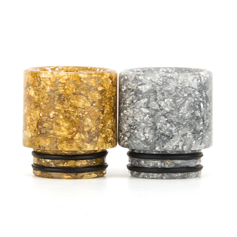Drip Tip 810 Sparkle (Gold) - Señor Drip Tip