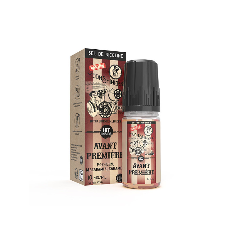 Avant Première Salt 10ml Moonshiners (Nicotine:10 mg/ml) - Le French Liquide