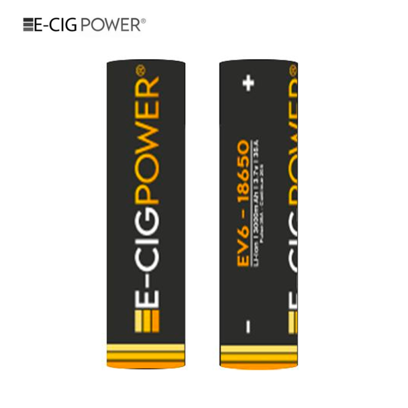 Accu EV6 -18650 3000mAh (3000mAh) - E-Cig Power