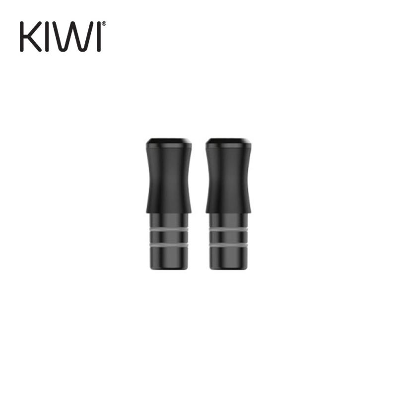 Drip Tip en polycarbonate pour Kiwi (Black) - Kiwi Vapor