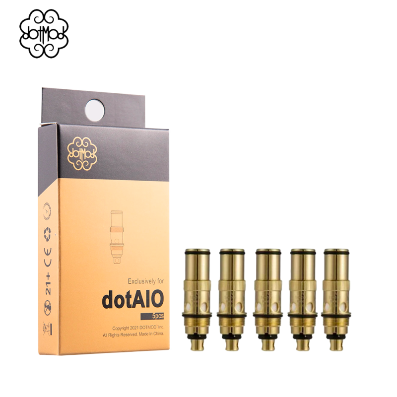 Résistances DotAio (5pcs) (0.7ohm Mesh) - Dotmod