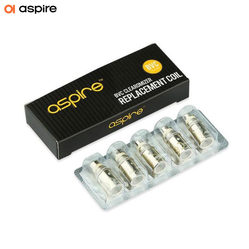 Résistance Aspire BVC / BDC K1 K2 (5pcs) (1.8ohm BVC) - Aspire