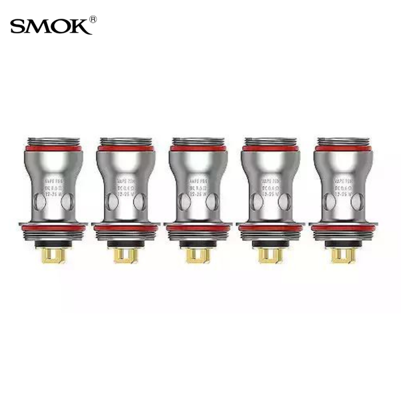Résistances Vape Pen V2 (5pcs) (0.6ohm Dual) - Smok