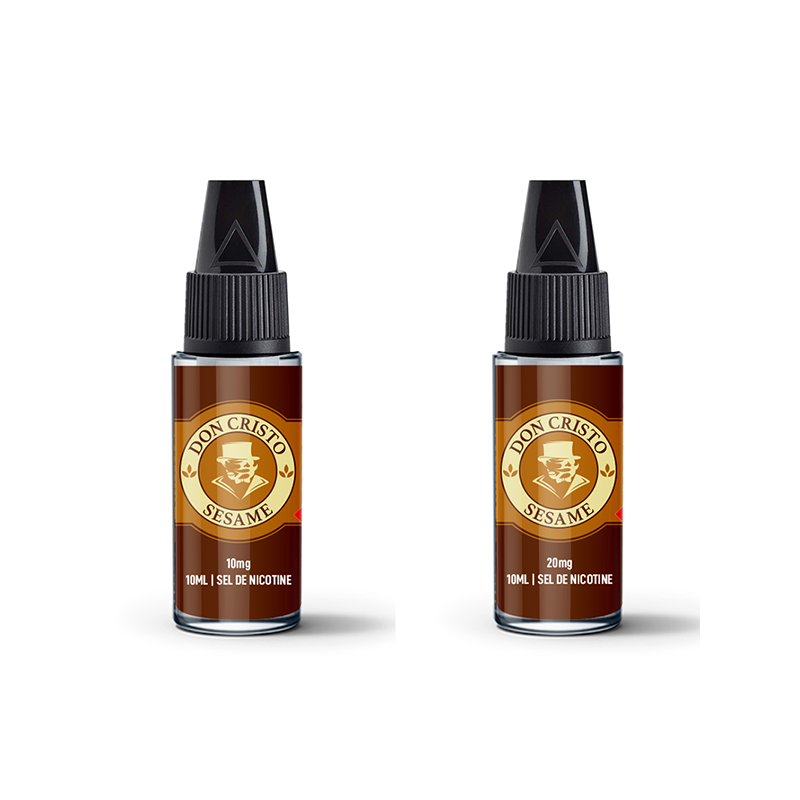 Don Cristo Sesame Sel de Nicotine 10ml (Nicotine:20 mg/ml) - PGVG Labs