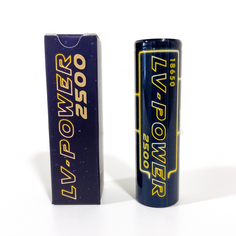 Accu LV-Power 2500mAh 18650 30A (LV-Power 2500mAh) - Accu LV-Power 2500mAh 18650 30A