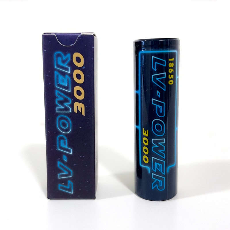 Accu LV-Power 3000mAh 18650 30A (LV-Power 3000mAh) - Accu LV-Power 3000mAh 18650 30A