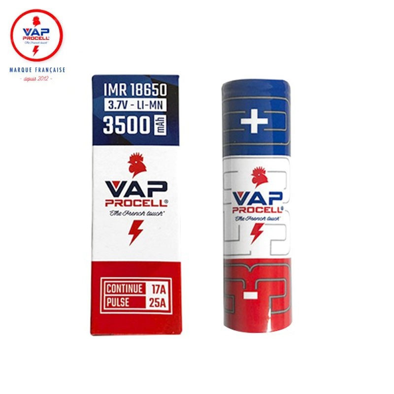 Accu IMR 18650 Power 3500mAh (3500mAh) - Vap Procell