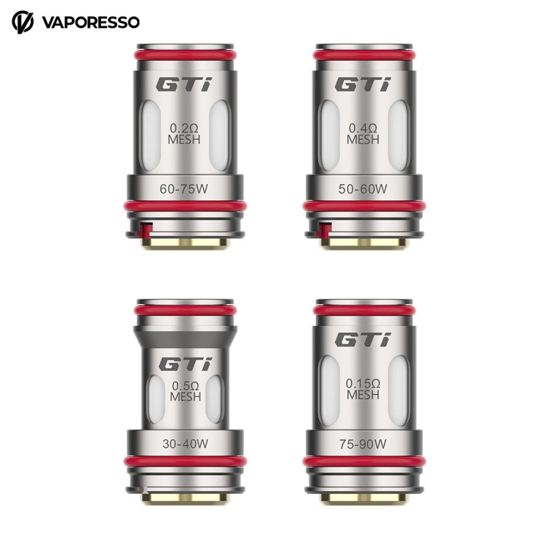 Résistances GTI (5pcs) (0.2ohm) - Vaporesso