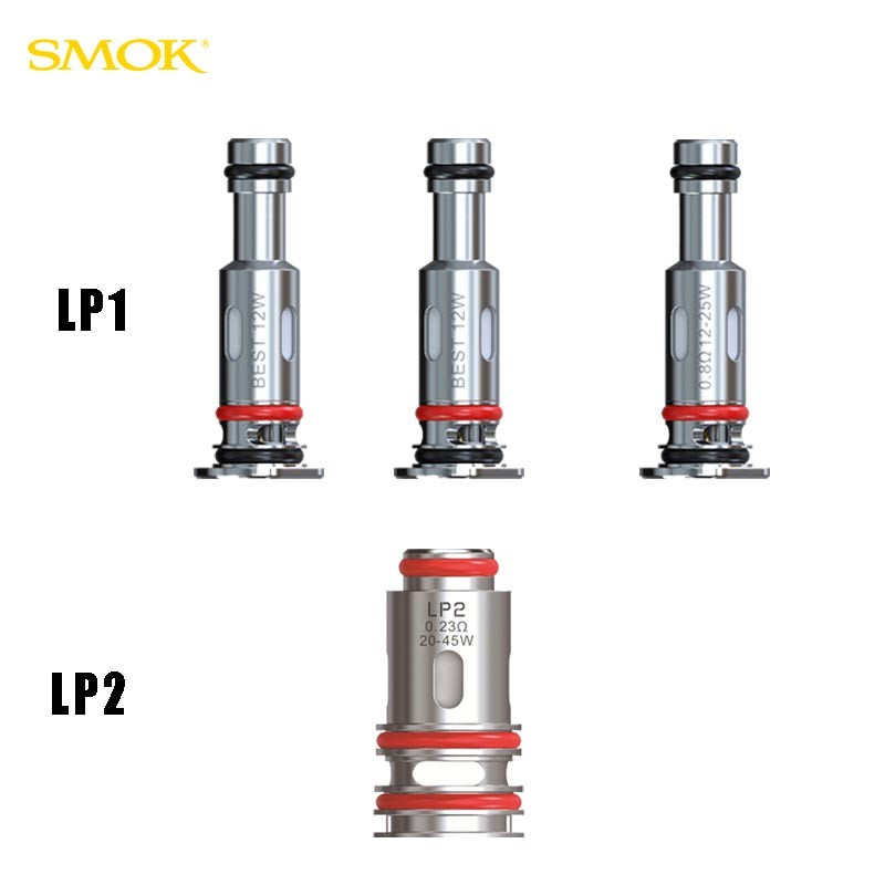 Résistances LP1/LP2 (5pcs) (DC 0.8ohm) - Smok
