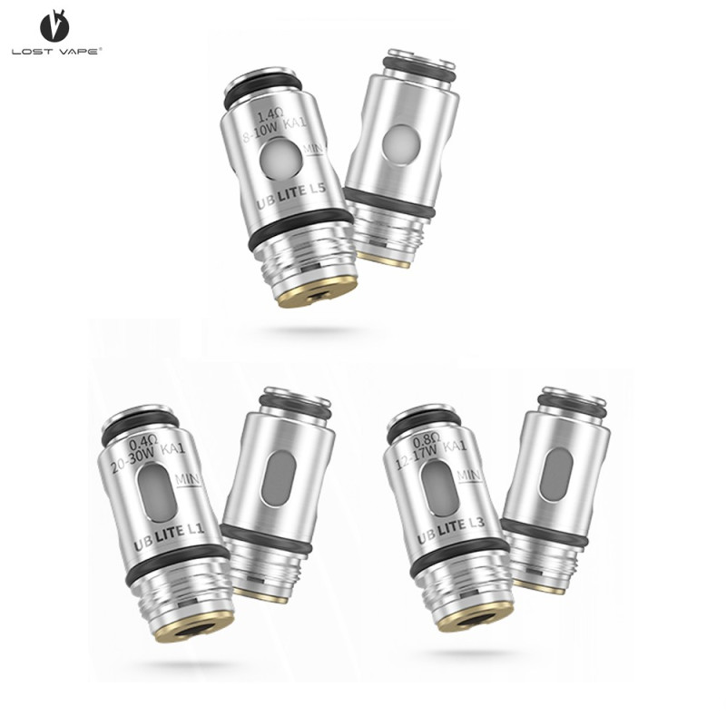 Résistances UB Lite (5pcs) (L6 - 1.0ohm) - Lost Vape
