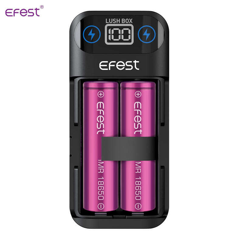 Chargeur d'accus Lush Box (Noir) - Efest