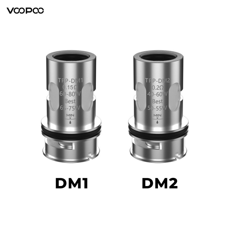 Résistances TPP DM1 DM2 DM3 DM4 (3pcs) (DM4 - 0.3ohm) - VooPoo