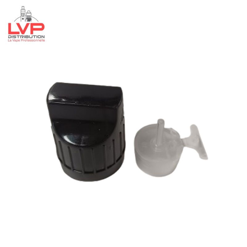Bouchon et Pointe avec Trappe compatible 60ml (10pcs) (60ml) - Bouchon et Pointe avec Trappe compatible 60ml (10pcs)