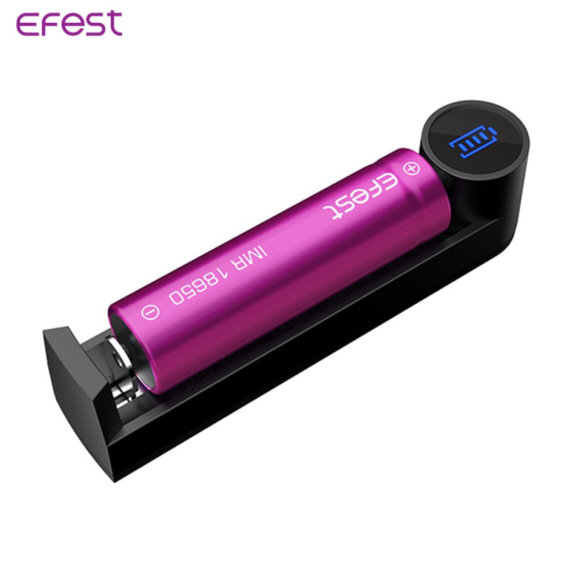 Chargeur d'accus Slim K1 (Noir) - Efest