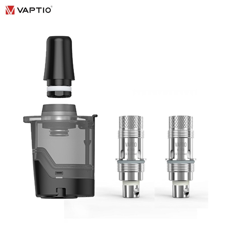 Pack Cartouche + Résistances Cosmo G1 (Noir) - Vaptio