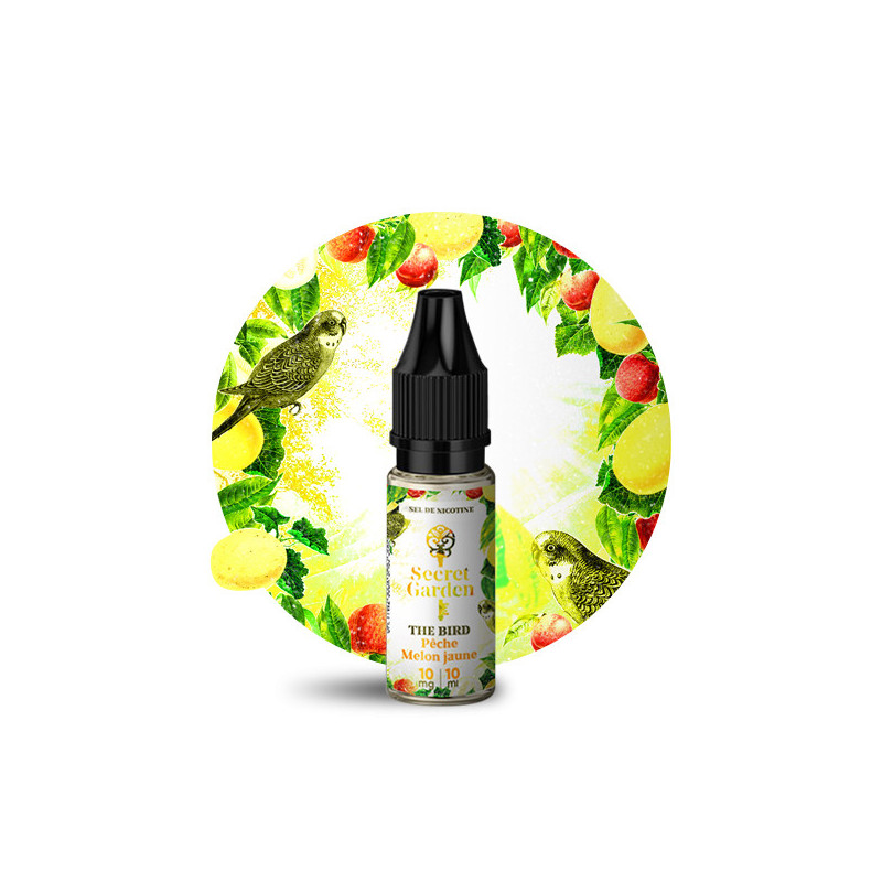 The Bird Salt 10ml Secret Garden (Nicotine:20 mg/ml) - Secrets Lab