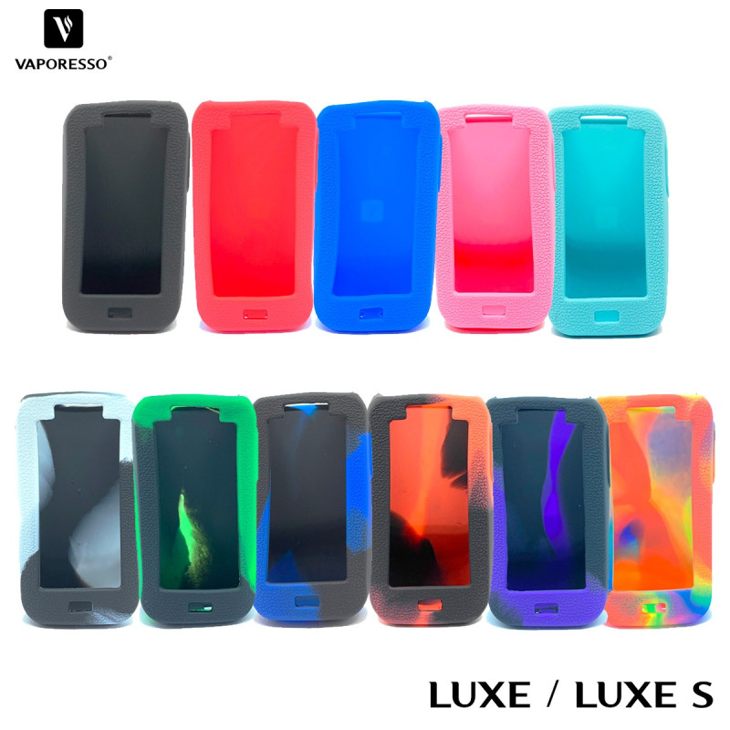 Étui LUXE silicone (5pcs) (Noir) - Vaporesso