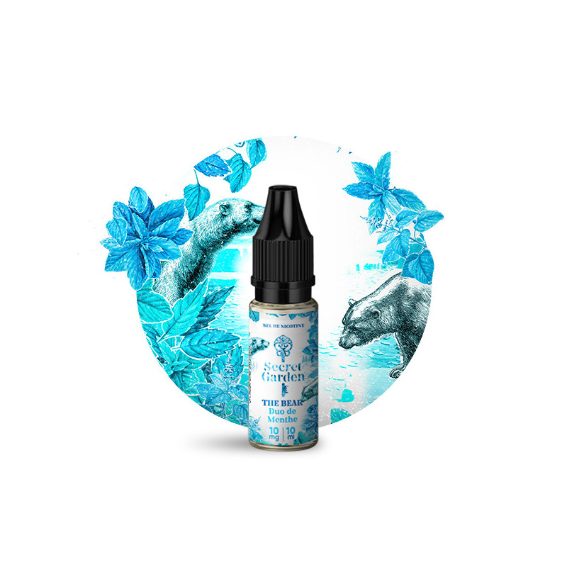 The Bear Salt 10ml Secret Garden (Nicotine:20 mg/ml) - Secrets Lab