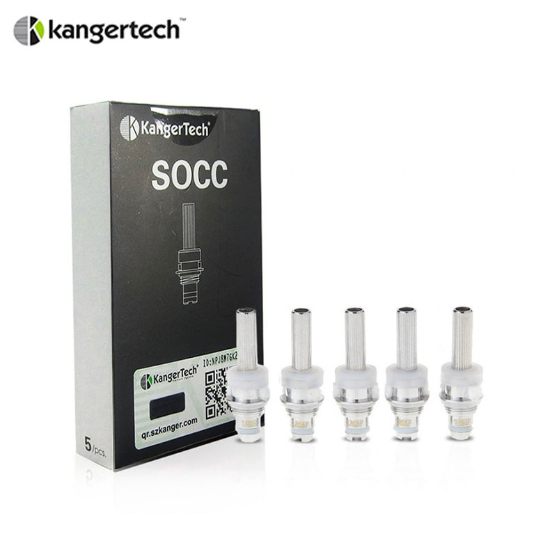 Résistances SOCC (5pcs) (1.8ohm) - Kangertech
