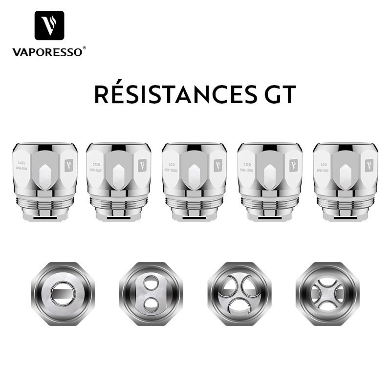 Résistances GT (3pcs) (GT CCELL2 0.3ohm) - Vaporesso