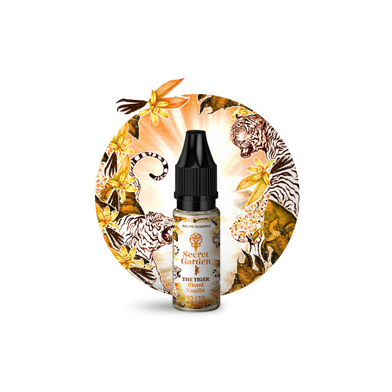 The Tiger Salt 10ml Secret Garden (Nicotine:20 mg/ml) - Secrets Lab