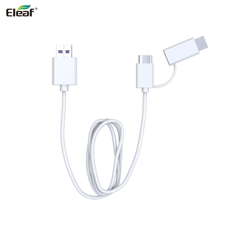 Cable USB QC Micro Type C (Blanc) - Eleaf