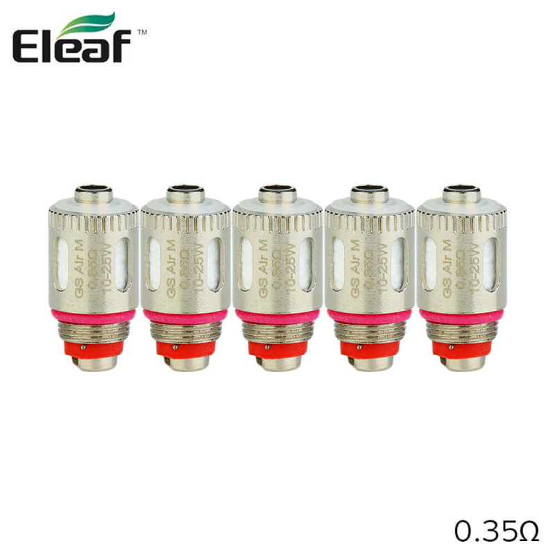 Résistances GS Air M (5pcs) (0.35ohm) - Eleaf