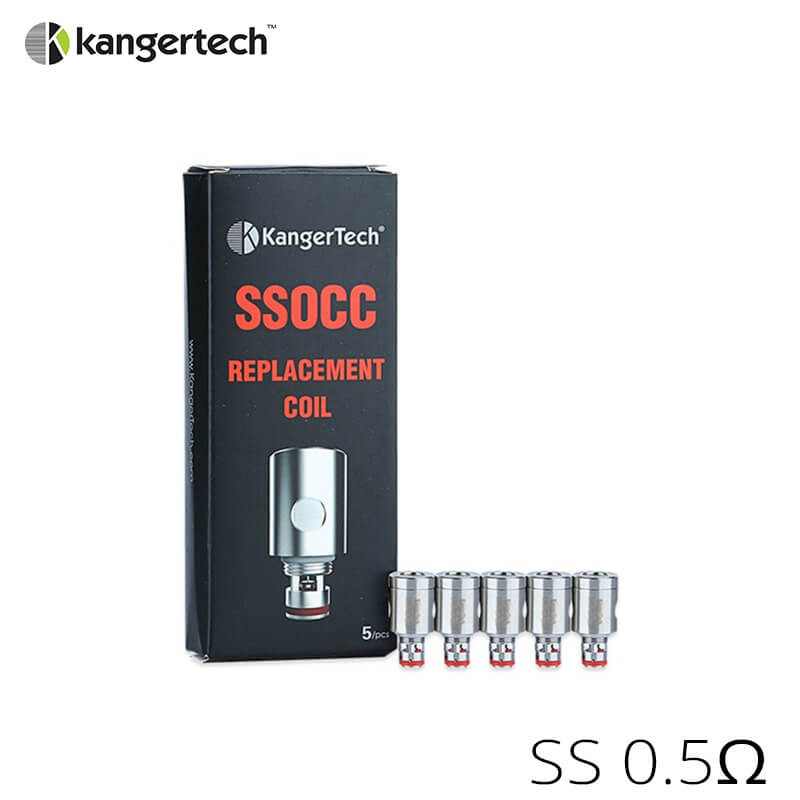 Résistances SSOCC SS (5pcs) (SS - 0.5ohm) - Kangertech